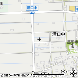 岐阜県岐阜市溝口中87周辺の地図