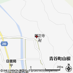 鳥取県鳥取市青谷町山根677周辺の地図