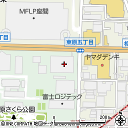 朝日東京プリンテック座間工場製作部周辺の地図