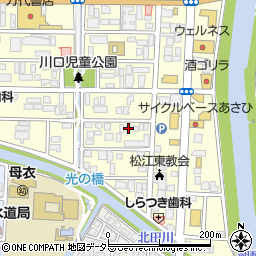 メイブル弐番館周辺の地図