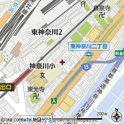 日本工業検査株式会社東神奈川事務所周辺の地図
