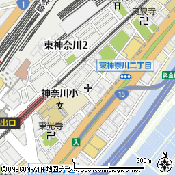 日本工業検査株式会社東神奈川事務所周辺の地図