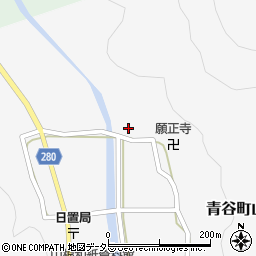鳥取県鳥取市青谷町山根687周辺の地図
