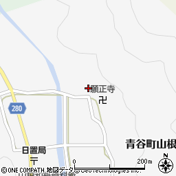 鳥取県鳥取市青谷町山根684周辺の地図