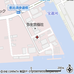 京浜化成品センター子安工場周辺の地図