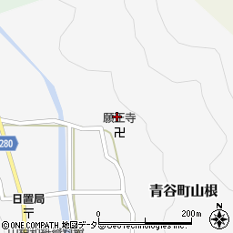 鳥取県鳥取市青谷町山根676周辺の地図