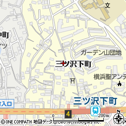 神奈川県横浜市神奈川区三ツ沢下町22-31周辺の地図