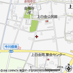 岐阜県関市上白金905周辺の地図