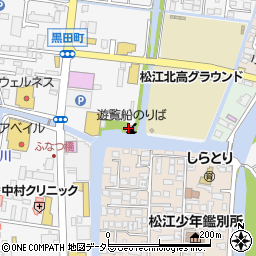 堀川遊覧船管理事務所周辺の地図