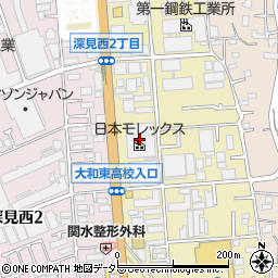 日本モレックス合同会社周辺の地図