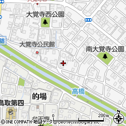 鳥取県鳥取市大覚寺61周辺の地図