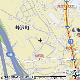 神奈川県横浜市保土ケ谷区峰沢町164周辺の地図