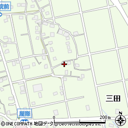 神奈川県厚木市三田2359周辺の地図