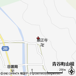 鳥取県鳥取市青谷町山根678周辺の地図