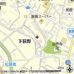 神奈川県厚木市下荻野1511周辺の地図