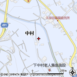 長野県飯田市中村2004周辺の地図