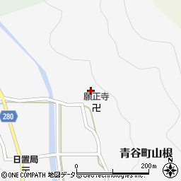 鳥取県鳥取市青谷町山根678周辺の地図
