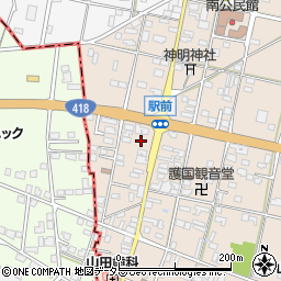 中日新聞加茂野販売店周辺の地図