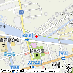 松島橋周辺の地図