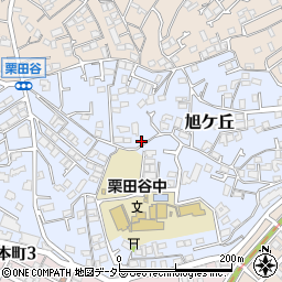 神奈川県横浜市神奈川区旭ケ丘21-57周辺の地図