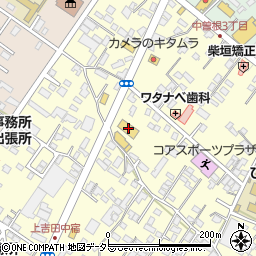 いすゞ自動車首都圏株式会社富士吉田営業所周辺の地図