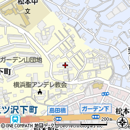 コスモ横濱ガーデン山周辺の地図