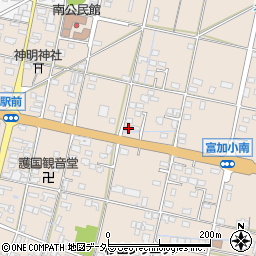 岐阜県加茂郡富加町羽生1407-4周辺の地図
