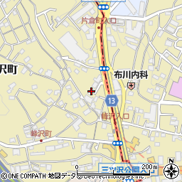 神奈川県横浜市保土ケ谷区峰沢町67周辺の地図
