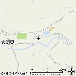 鉱泉閣周辺の地図