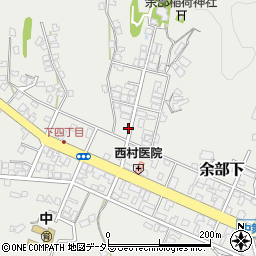 京都府舞鶴市余部下周辺の地図