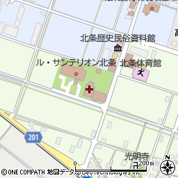 北栄町北条支所周辺の地図