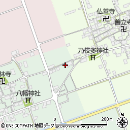 滋賀県長浜市高月町西物部305周辺の地図
