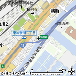 横浜フェルト周辺の地図