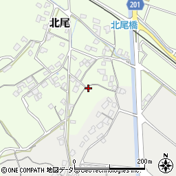 鳥取県東伯郡北栄町北尾171周辺の地図
