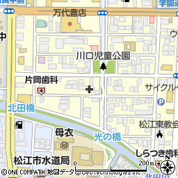 島根県松江市学園1丁目4-30周辺の地図