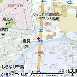 島根県松江市大輪町421周辺の地図