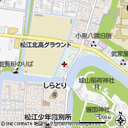松江だんご茶屋萌音周辺の地図
