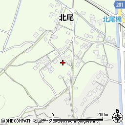 鳥取県東伯郡北栄町北尾441周辺の地図