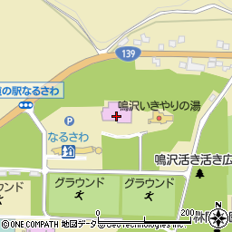 なるさわ富士山博物館周辺の地図