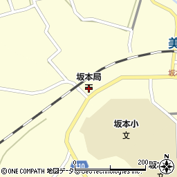 坂本郵便局 ＡＴＭ周辺の地図