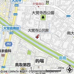 鳥取県鳥取市大覚寺35周辺の地図