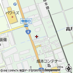 ＫＹＯＩＷＡＤＩＮＩＮＧ周辺の地図