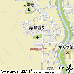岩野田公園トイレ周辺の地図