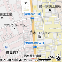 株式会社安田物産本社周辺の地図