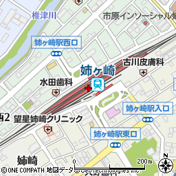 姉ケ崎駅 千葉県市原市 駅 路線図から地図を検索 マピオン