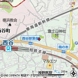 鍵開けの生活救急車　横浜市保土ヶ谷区エリア専用ダイヤル周辺の地図