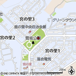 神奈川県厚木市宮の里周辺の地図