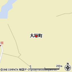 島根県松江市大垣町周辺の地図