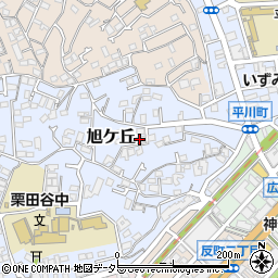 神奈川県横浜市神奈川区旭ケ丘4-26周辺の地図
