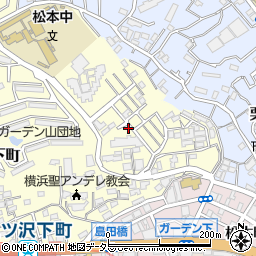 神奈川県横浜市神奈川区三ツ沢下町19-28周辺の地図